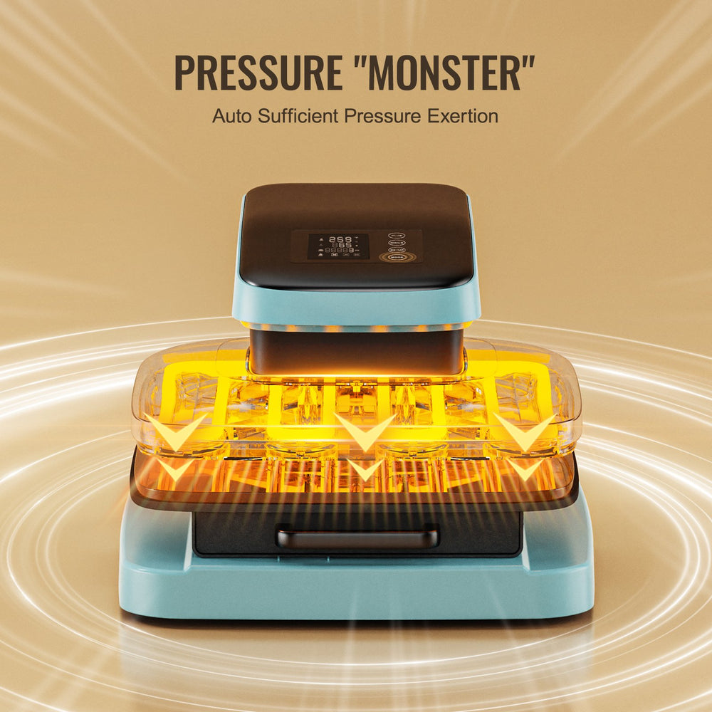 Automatic sufficient pressure exertion (pressure 'monster')