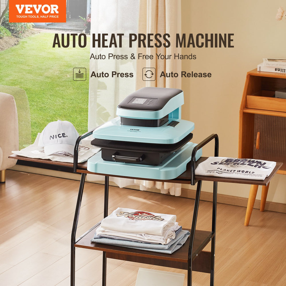 VEVOR auto heat press machine - feature image 1