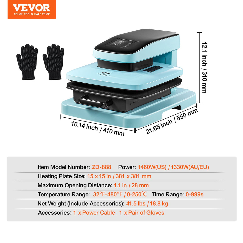VEVOR auto heat press machine - feature image 6