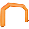 Orange Outdoor Advertising Inflatable Arch Air Blower 19.5FT with Blower