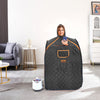VEVOR Portable Personal Steam Sauna Spa Tent with 1200 Watt Steam Generator, with Chair & Storage Bag, Home Therapeutic Sauna Blanket for Detox Relaxation, Time & Temperature Remote Control, Black