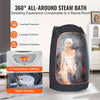 VEVOR Compact Portable Steam Sauna Tent, 1200 Watt Sauna Blanket with Chair & Storage Bag, Home Therapeutic Sauna Tent for Detox Relaxation, Time & Temperature Remote Control Personal Sauna for Home