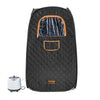 VEVOR Compact Portable Steam Sauna Tent, 1200 Watt Sauna Blanket with Chair & Storage Bag, Home Therapeutic Sauna Tent for Detox Relaxation, Time & Temperature Remote Control Personal Sauna for Home