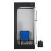 VEVOR Upgraded Portable Steam Sauna for Home, 1 Person Full Body Home Spa Tent with Steamer & 1 Foldable Chairs & Remote & Essential Oil Box,Heavy-Duty Stainless Steel Frame Sauna Box, (Black)