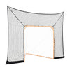 VEVOR Hockey and Lacrosse Goal Backstop, 12x9 ft Lacrosse Net with Extended Coverage, Quick Easy Setup Complete Accessories Training Net, Backyard Lacrosse Equipment, for Youth Adult (NET ONLY)