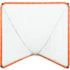 VEVOR Lacrosse Goal, 6' x 6' Lacrosse Net, Steel Frame Backyard Lacrosse Training Equipment, Portable Lacrosse Goal with Carry Bag, Quick & Easy Setup, Perfect for Youth Adult Training, Orange