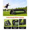 VEVOR Soccer Rebounder Board, 40 x 12 in Portable Soccer Rebound Wall, HDPE Sports Kick Back Trainer, 3 Adjustable Angles, Easy Setup Ball Practice Training Equipment for Passing & Reaction Skills