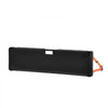 VEVOR Soccer Rebounder Board, 37.4 x 9.8 in Dual-Sided Soccer Rebound Wall, 4 Adjustable Angles, Portable Water-Fillable PE Kickback Trainer, Ground Stakes for Kids Adults, Passing & Shooting Practice
