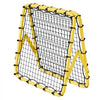 VEVOR Soccer Rebounder Rebound Net, 40"x35"x37" Portable Football Training Gifts, Fully Adjustable Angles Goal Net, Aids & Equipment for Kids Teens & All Ages, Easy Set Up & Perfect Storage