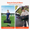 VEVOR Soccer Rebound Trainer, 6x4FT Iron Soccer Training Equipment, Sports Football Rebounder Wall, Double-Sided Rebounding Net, Easy Assembly, Perfect for Backyard Practicing, Solo Training, Passing