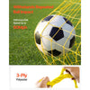 VEVOR Soccer Rebounder Net, 2-in-1 Soccer Goal Rebounder, Thickened Fiberglass Poles Iron Pipe for Team Solo Control, Passing Practice, Easy Setup Ball Training Equipment for Teens & Adults, 72" x 43"