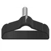 VEVOR Hangers, 11lbs Load-Bearing, 50 Pack Black Velvet Hangers with 360 Degree Swivel Hook & 0.2 in Ultra-Thin Design, Non-Slip Space Saving Hangers, Fit for Silk Garments, Coats, Sweaters & Straps
