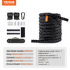 VEVOR Battle Rope, 1.5 Inch Diameter 30Ft Length Polyester Exercise Rope, Battle Exercise Equipment with Protective Sleeve & Anchor, Heavy Weighted Rope for Home Gym Workout Core Strength Training