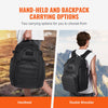 Tactical Backpack, 40L Military Tactical Backpack with Molle Design & Sponge Pad, Army Assault Pack Bag for Men and Women, Range Gear Backpack for Outdoor Adventure, Hiking, Hunting, Black