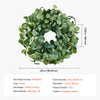 VEVOR Artificial Decorative Wreath, 26 in, Green, Decorated with Eucalyptus Leaves, Berries, Thorny Stems, Year Round Wreath for All Seasons Indoor and Outdoor Home Wall Window Festival Decorations