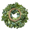 VEVOR Artificial Decorative Wreath, 26 in, Green, Decorated with Eucalyptus Leaves, Berries, Thorny Stems, Year Round Wreath for All Seasons Indoor and Outdoor Home Wall Window Festival Decorations