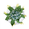 VEVOR Flower Balls Arrangement Bouquet 10 PCS, 9.5-Inch Diameter Artificial Flower Balls Wedding Rose Centerpieces, Faux Flowers Arrangements for Wedding Centerpiece Home Table Decorations, White