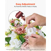 VEVOR Flower Ball Arrangement Bouquet 10PCS, 9.5-Inch Diameter Artificial Flower Balls Wedding Table Centerpieces, Faux Rose Arrangements for Wedding Centerpiece Home Decoration, Pink and White Roses