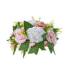 VEVOR Flower Ball Arrangement Bouquet 10PCS, 9.5-Inch Diameter Artificial Flower Balls Wedding Table Centerpieces, Faux Rose Arrangements for Wedding Centerpiece Home Decoration, Pink and White Roses