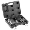 VEVOR Gear Puller Set, 3" and 7" Puller Kit, 3 Jaw Gear Bearing Flywheel Pulley Removal Tool, 2 or 3 Reversible Jaws Wheel Puller, Vertically and Horizontally, External and Internal, 2-Piece