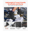 VEVOR Men's Military Tactical Boots, 6 inch Combat Hiking Work Boots, Lightweight & Breathable & Sturdy Mens Motorcycle Interceptor Trooper Boot, for Outdoor Security Mountaineering, US Size 10.5