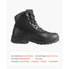 VEVOR Men's Military Tactical Boots, 6 inch Combat Hiking Work Boots, Lightweight & Breathable & Sturdy Mens Motorcycle Interceptor Trooper Boot, for Outdoor Security Mountaineering, US Size 10.5