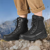 VEVOR Men's Military Tactical Boots, 8 inch Combat Hiking Work Boots, Lightweight & Breathable Side Zipper Mens Motorcycle Interceptor Trooper Boot, for Outdoor Security Mountaineering, US Size 12