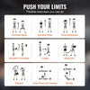 VEVOR Cast Iron Ruck Weights,  10LB Pair Ruck Plate, Weighted Weights for Rucking, Adjustable Ruck Plate with Straps, for Rucking, Swings, Squat, Strength Training, Weightlifting, Fitness Workout