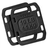 VEVOR Cast Iron Ruck Weights,  10LB Pair Ruck Plate, Weighted Weights for Rucking, Adjustable Ruck Plate with Straps, for Rucking, Swings, Squat, Strength Training, Weightlifting, Fitness Workout