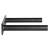 VEVOR Floating Shelf Brackets 2 Pcs, 150 lbs/68 kg Weight Capacity, 16x6.2x1.5 inch / 406.4x157.4x38.1 mm, Heavy Duty Hidden Shelf Brackets Support, Wall Mounting Invisible Floating Shelves Bracket
