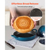 VEVOR Enameled Cast Iron Dutch Oven, 5 Quart Pot for Sourdough Bread Baking, Heavy-Duty Cookware Pan with Lid and Dual Handles, Oven Induction Compatible up to 500℉, for Cooking Roasting
