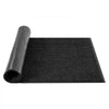 VEVOR Front Door Mat, 6 x 4 ft Commercial Floor Mat for Indoor and Outdoor, Stylish Striped Industrial Carpet with PVC Backing, Heavy Duty Washable Entry Rug for Hallway, Balcony, Garage, Grey