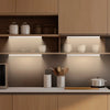 VEVOR Under Cabinet Lighting, 5 PCS,  68 LED Motion Sensor Lights, Rechargeable Battery Operated Closet Lights with Remote Control, Wireless Under Counter Light for Cabinets, Bookshelf, Stair, Hallway