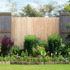 VEVOR Natural Bamboo Slat Screening, Eco-Friendly Privacy Bamboo Slat Fence, 3 ft H x 19.6 ft L Decorative Bamboo Screen Panel, for Garden, Backyard, Balcony, Patio, Pool Side