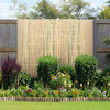 VEVOR Natural Bamboo Fence Privacy Screen, Eco-Friendly Privacy Bamboo Slat Fence, 6 ft H x 13 ft L Decorative Bamboo Screen Panel, for Garden, Backyard, Balcony, Patio, Pool Side