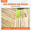 VEVOR Natural Rolled Bamboo Fence, Eco-Friendly Bamboo Privacy Fence 4 ft H x 8 ft L x 0.75 in D. , Decorative Bamboo Privacy Screen for Garden, Backyard, Balcony, Patio, Pool Side