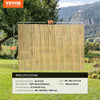 VEVOR Natural Rolled Bamboo Fence, Eco-Friendly Bamboo Privacy Fence 6 ft H x 8 ft L x 0.75 in D. , Decorative Bamboo Privacy Screen for Garden, Backyard, Balcony, Patio, Pool Side