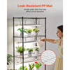 VEVOR DIY Plant Shelf with Grow Lights, 71 in Tall Indoor Plant Stand with Wheels, 192W 5000K Full Spectrum Grow Lights, Heavy Duty Metal Plants Display Rack, Flower Pot Holder for Seed Starting