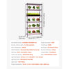 VEVOR Plant Shelf with Grow Light, 6-Tier Indoor Plant Stand, 71in Tall Indoor Plants Display Rack with Wheels & Timer, 150W 3800K Full Spectrum Grow Lights, Metal Flower Pot Holder for Seed Starting