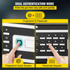 VEVOR Safe Box, 0.8 CU.FT Fingerprint Safe Box for Money with 2 Keys & Digital Keypad, Q235 Steel Safe Box for Storing Cash, Jewelry, Pistols, Documents, Watches in Home & Office & Hotel