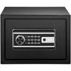 VEVOR Safe Box, 0.8 CU.FT Fingerprint Safe Box for Money with 2 Keys & Digital Keypad, Q235 Steel Safe Box for Storing Cash, Jewelry, Pistols, Documents, Watches in Home & Office & Hotel