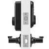 VEVOR Fingerprint Door Lock with Level Handles, Fingerprint/Keypad Code/Key, One-Time and Anti-Peeking Password, Constant Unlock Mode, Aluminum Alloy, Electronic Keypad Deadbolt for Entry Doors