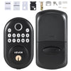 VEVOR Fingerprint Door Lock, with Fingerprint/Keypad Code/Key, One-Time and Anti-Peeking Password, Silent Mode, Constant Unlock Mode, Aluminum Alloy Panel, Electronic Keypad Deadbolt for Entry Doors