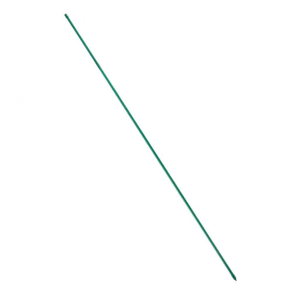 VEVOR Garden Stakes, 50 Pack, 57.28 inch, Plastic Coated Metal Tomato Stakes, Garden Sticks for Plants Support, with Pointed End and Non-Slip Bumps for Growing Climbing Plants, Outdoor Vegetables