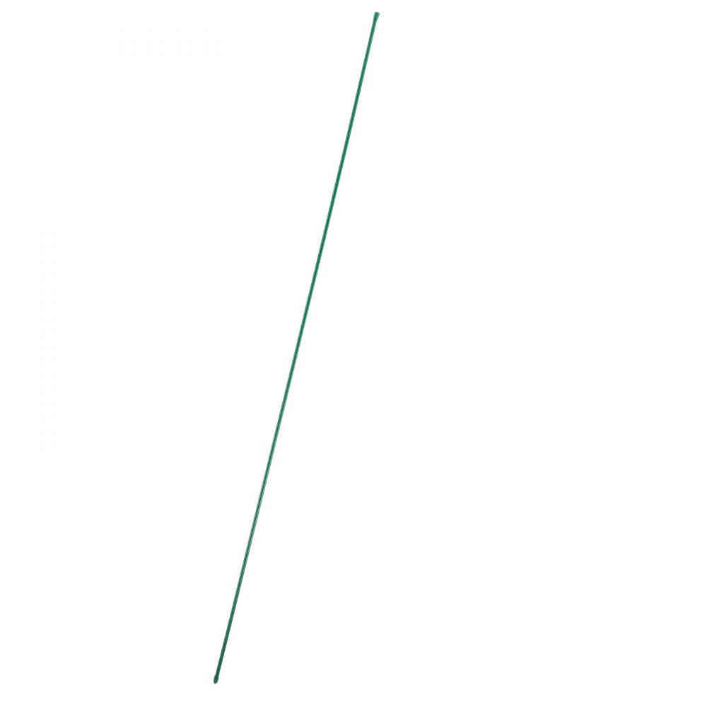 VEVOR Garden Stakes, 50 Pack, 70.87 inch, Plastic Coated Metal Tomato Stakes, Garden Sticks for Plants Support, with Pointed End and Non-Slip Bumps for Growing Climbing Plants, Outdoor Vegetables