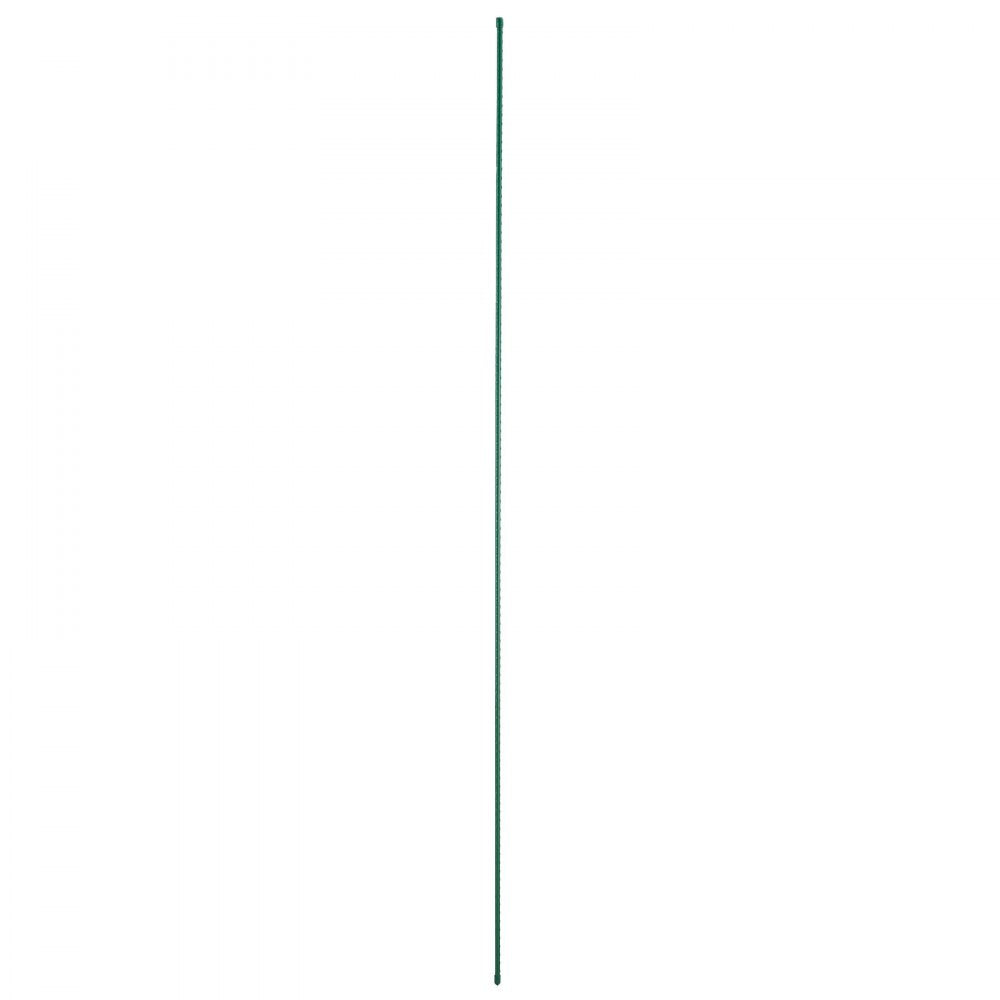 VEVOR Garden Stakes, 50 Pack, 70.87 inch, Plastic Coated Metal Tomato Stakes, Garden Sticks for Plants Support, with Pointed End and Non-Slip Bumps for Growing Climbing Plants, Outdoor Vegetables