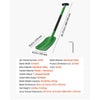 VEVOR Snow Shovel for Driveway, 8.5 in Wide Aluminum Alloy Snow Shovel with T-shaped Handles, Large Capacity Snowplow Shovels, Portable & Lightweight Snows Removal Tool for Garden Car Camping