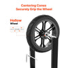 VEVOR Motorcycle Wheel Balancer, 88.2 lbs Capacity, Tire Balancer & Truing Stand with Adjustable Centering Cones and Truing Pointer, Balancing Tools for Most Motorcycles & Bicycles, 32-Inch Wheel Dia