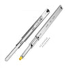 VEVOR Heavy Duty Drawer Slides 24inch, 1 Pair Locking Drawer Slides 250lbs Load Capacity, Side Mount Ball Bearing, 3-Fold Full Extension