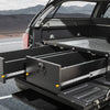 VEVOR Heavy Duty Drawer Slides 30inch, 1 Pair Locking Drawer Slides 250lbs Load Capacity, Side Mount Ball Bearing, 3-Fold Full Extension